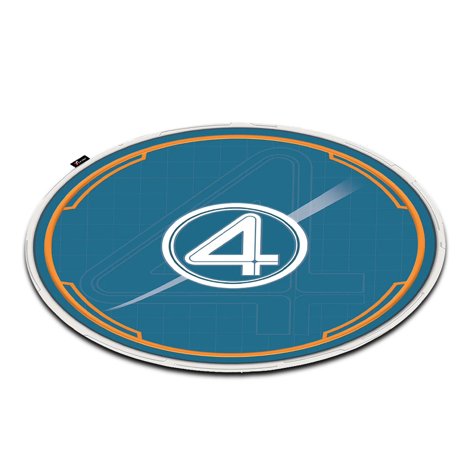 TTRacing Guardian Gaming Floorpad - Fantastic 4 Edition